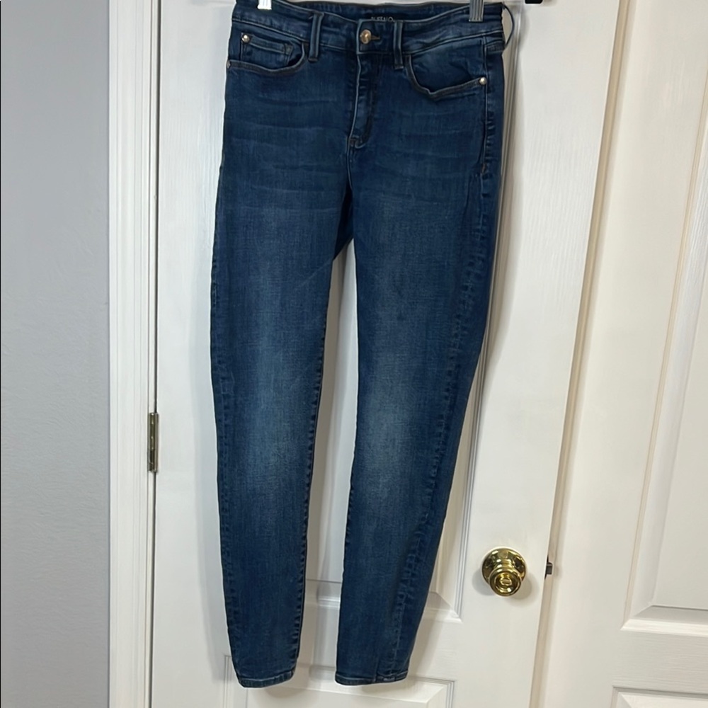 Buffalo David Bitton Blue Skinny Jeans